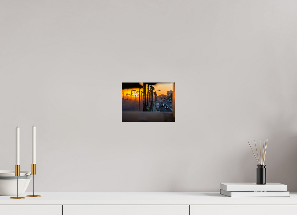 8 x 6″, Photo Print On Fuji Crystal DP II Golden Hour Sunset