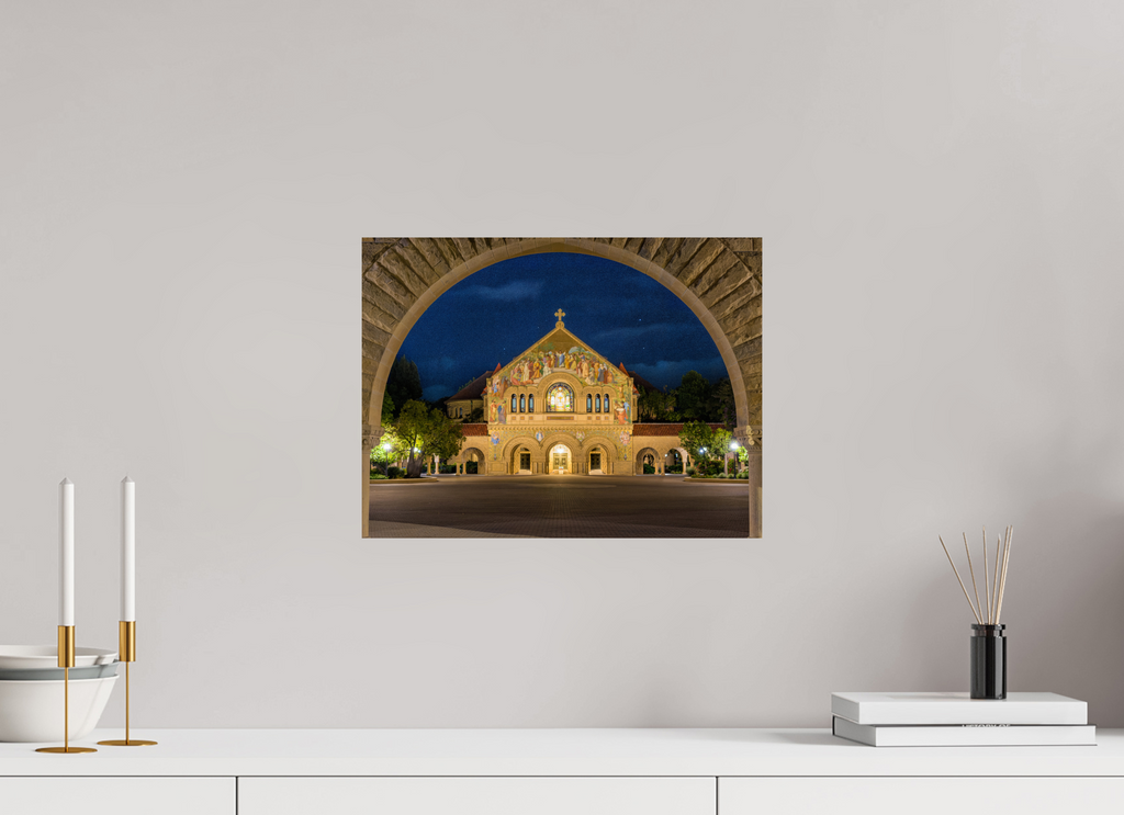 16 x 12″, Photo Print On Fuji Crystal DP II Stanford Cathedral