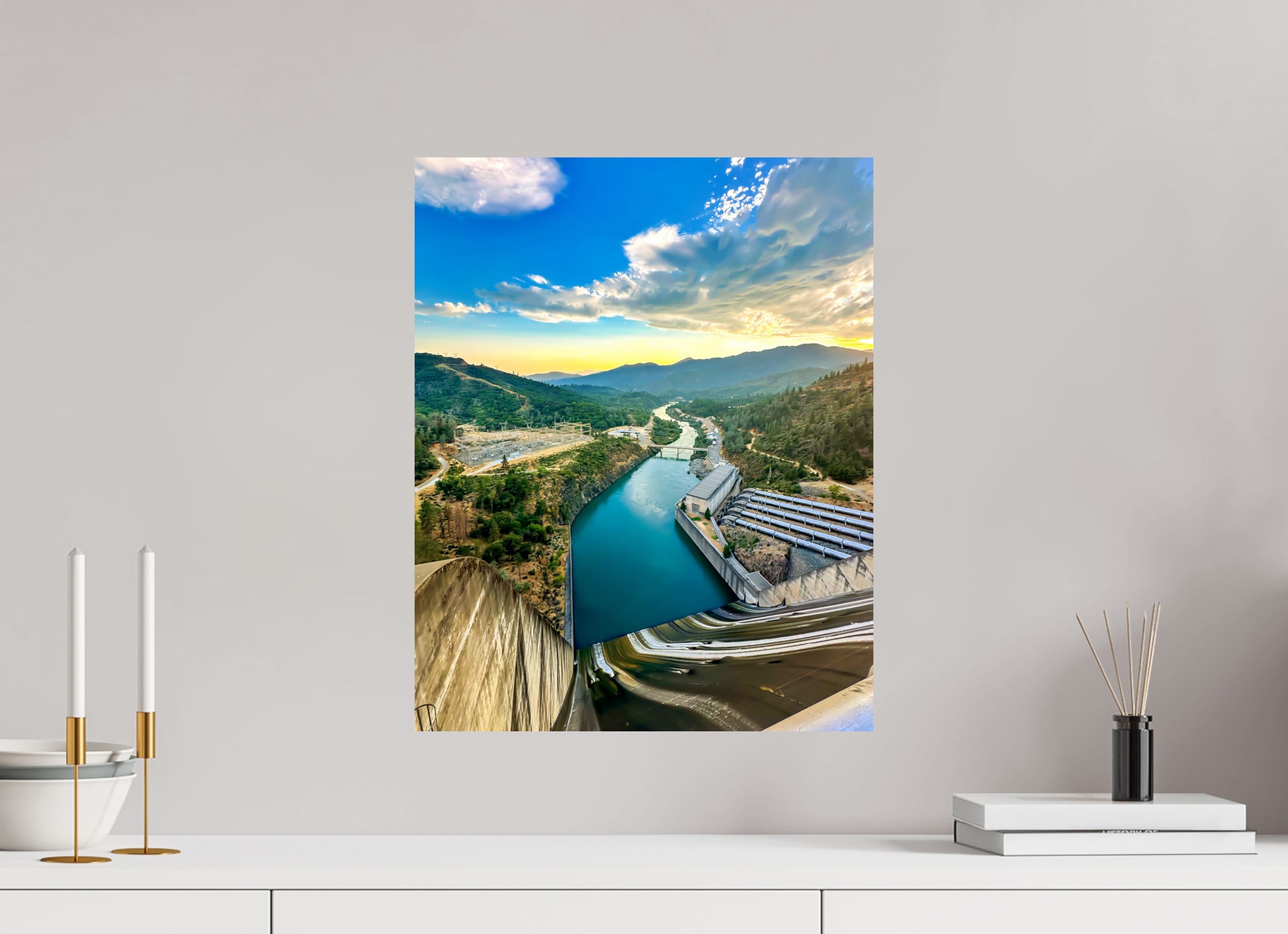 16 x 20″, Photo Print On Fuji Crystal DP II Shasta lake