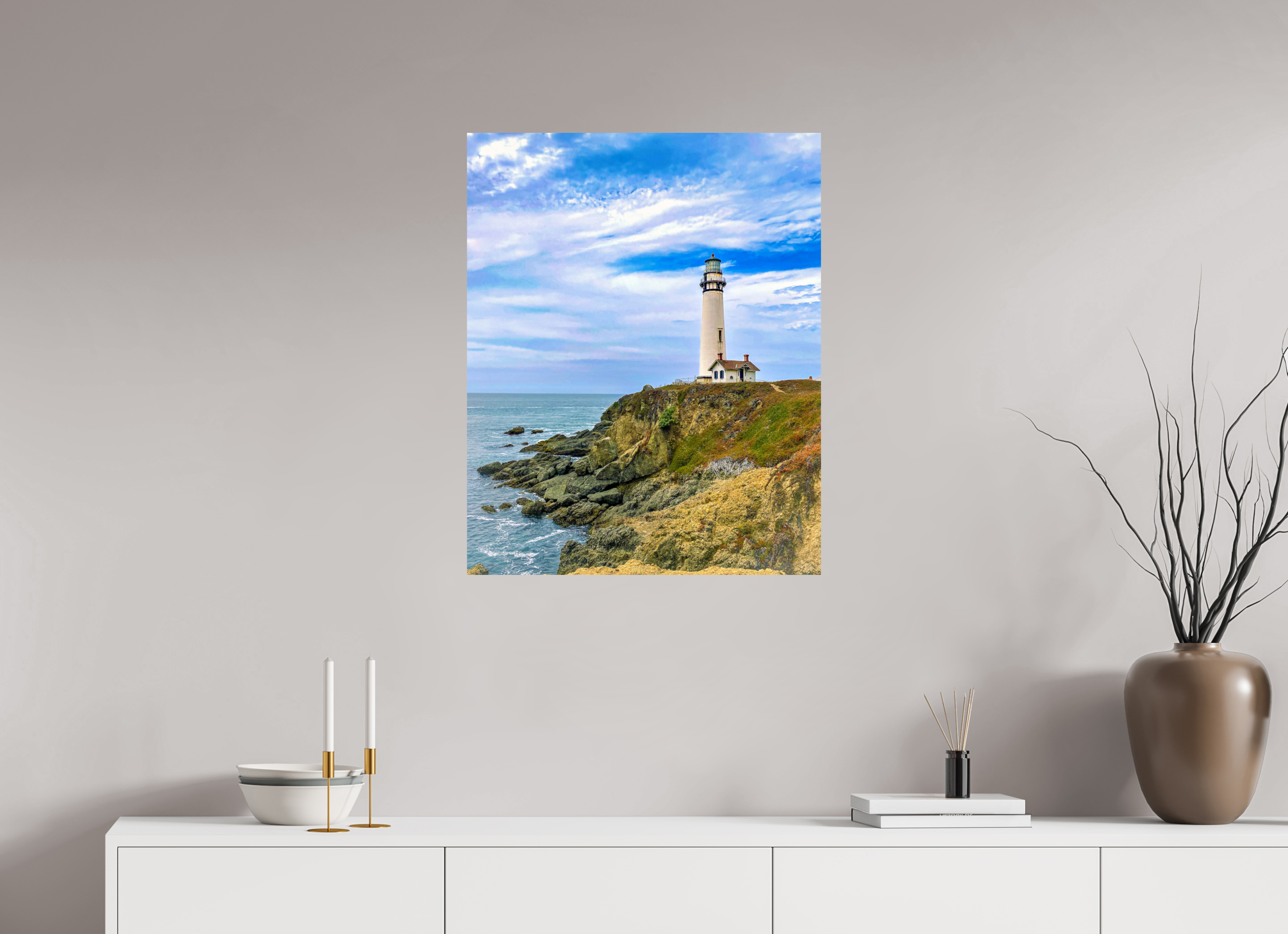 24 x 30″, Photo Print On Fuji Crystal DP II Pigeon Peak Lighthouse
