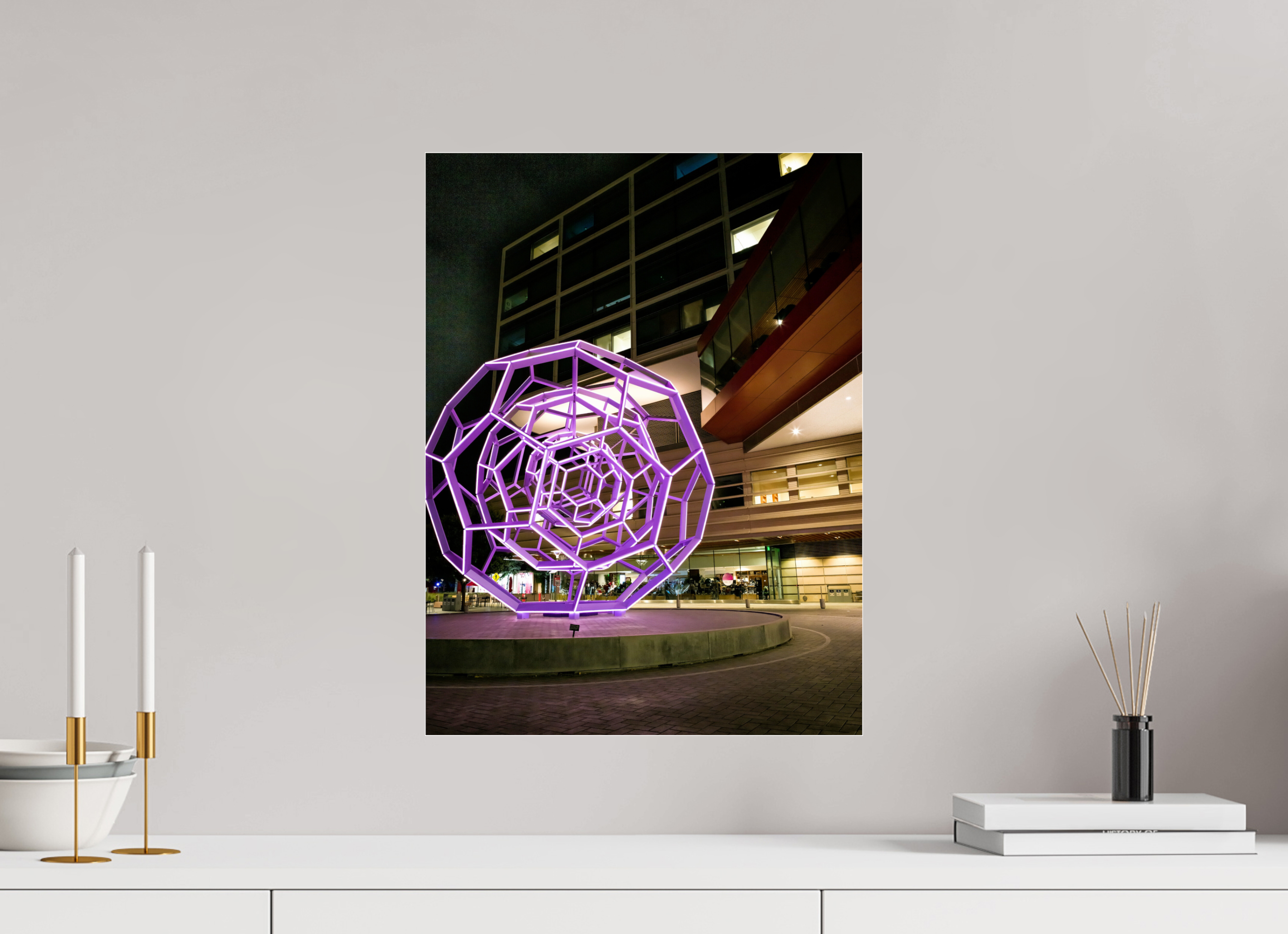 15 x 20″, Photo Print Under Acrylic Glass Stanford Hospital