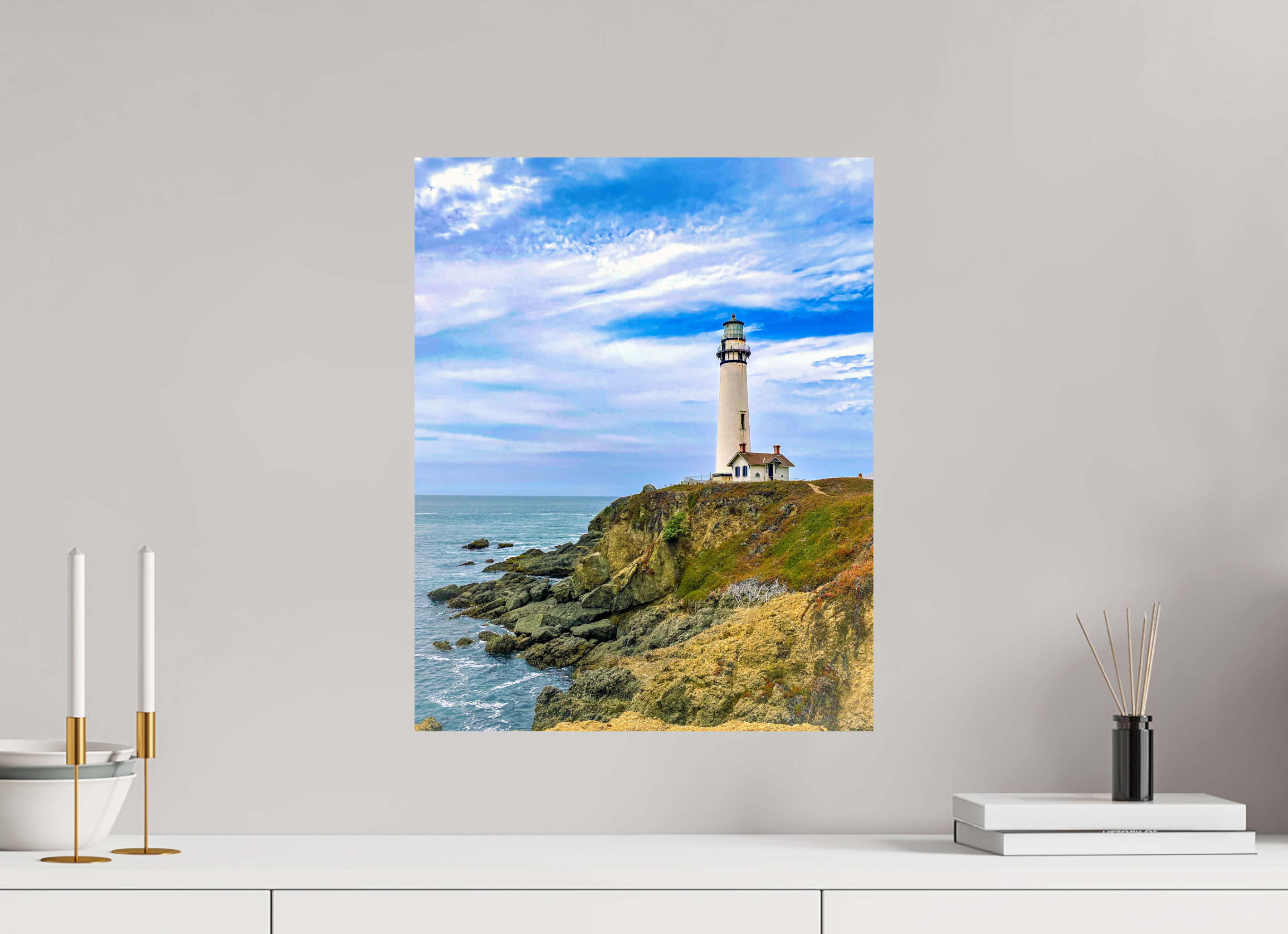 16 x 20″, Photo Print On Fuji Crystal DP II Pigeon Peak Lighthouse