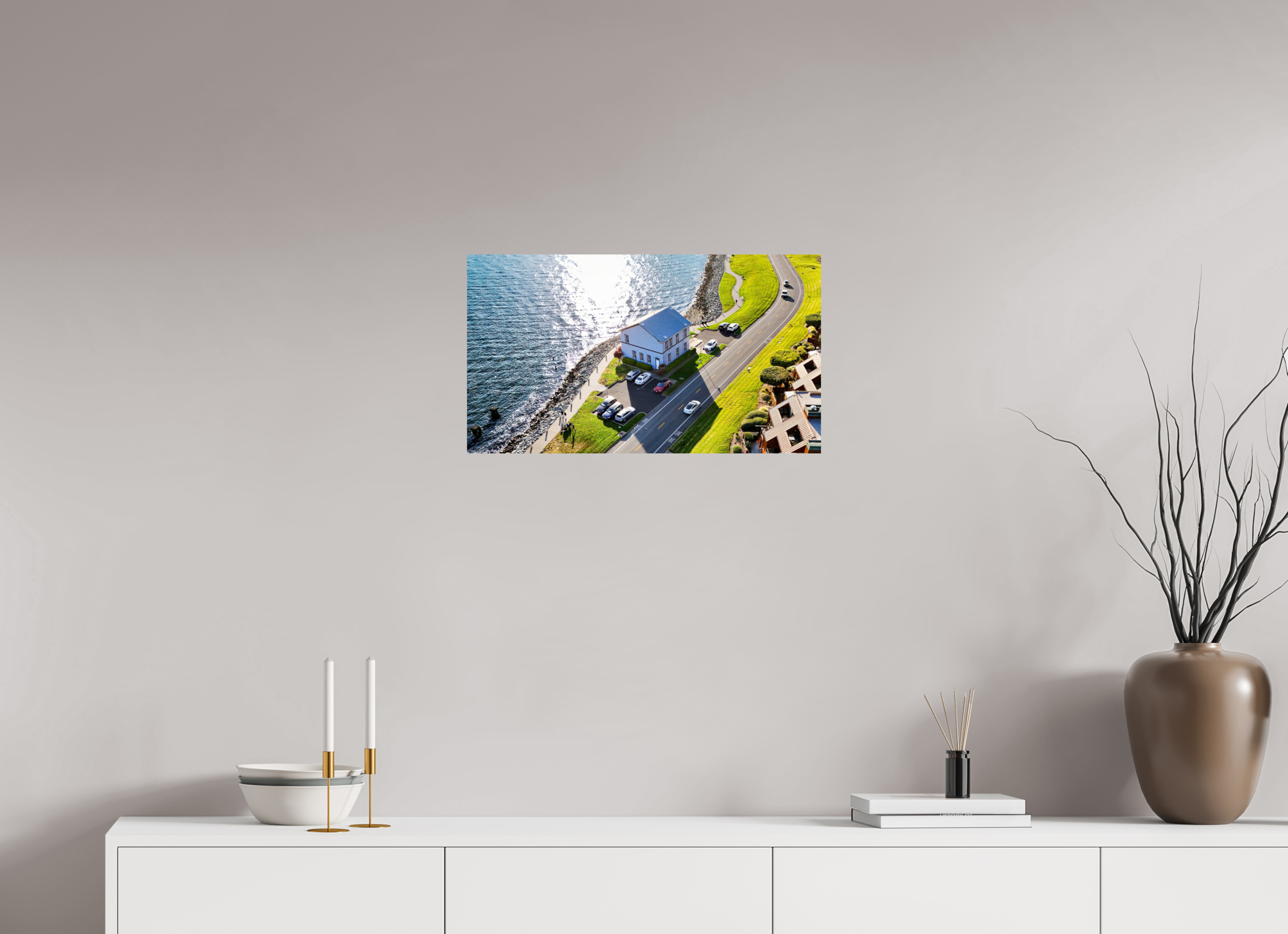 24 x 13.5″, Photo Print On Fuji Crystal DP II Tiburon Coast