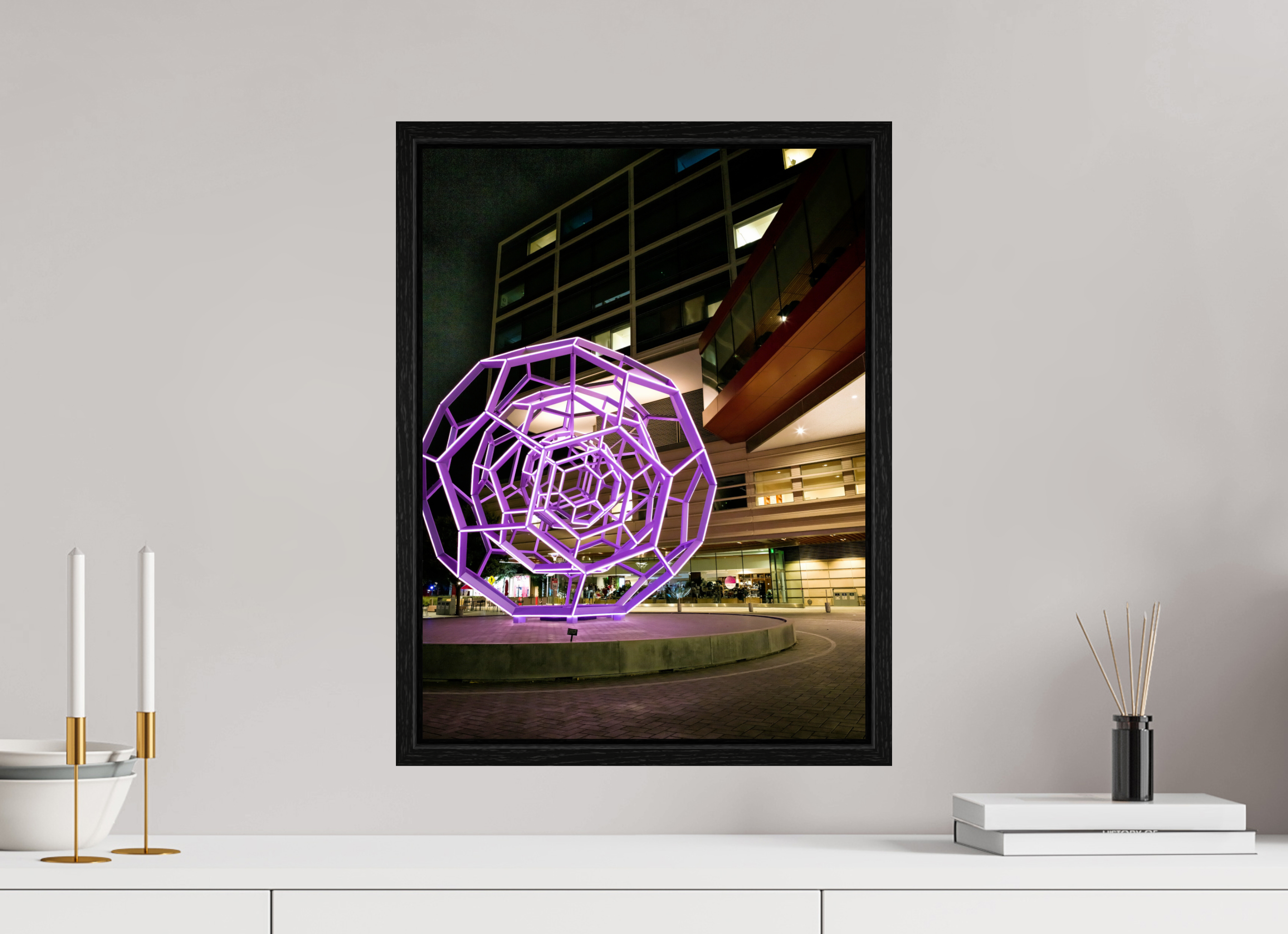 15 x 20″, Floater Frame Stanford Hospital
