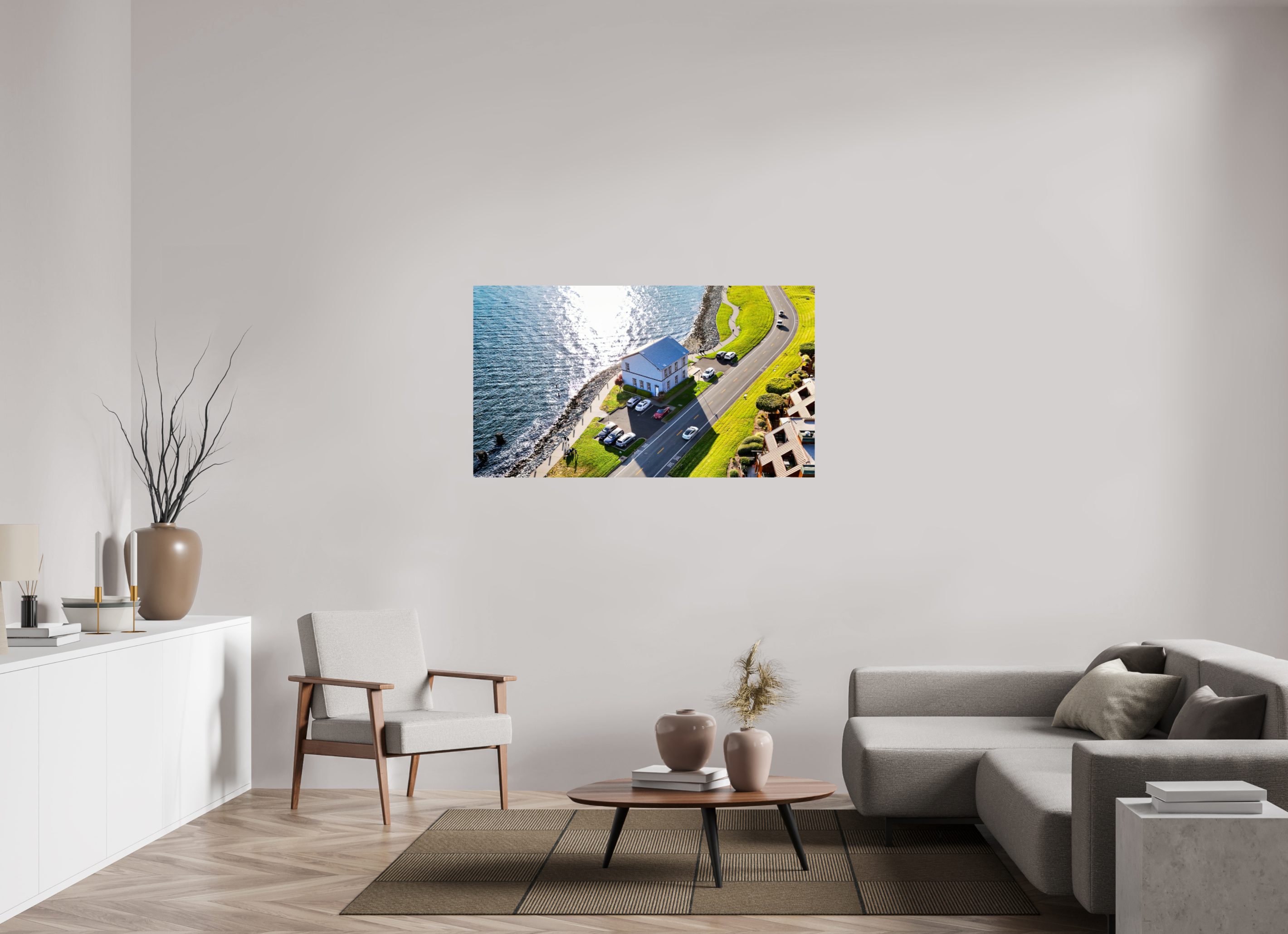 55 x 30.9″, Photo Print On Fuji Crystal DP II Tiburon Coast