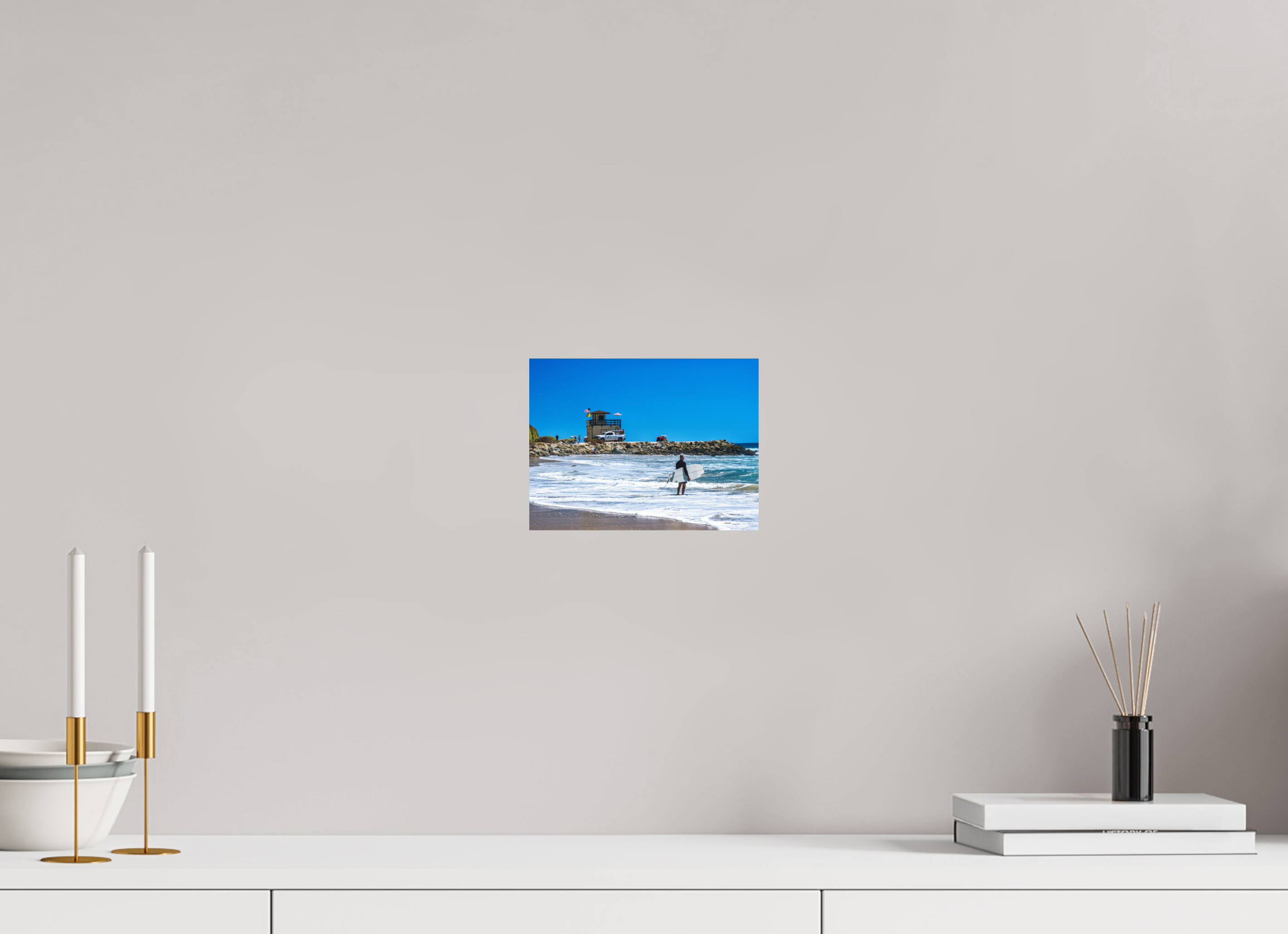 8 x 6″, Photo Print Watching waves