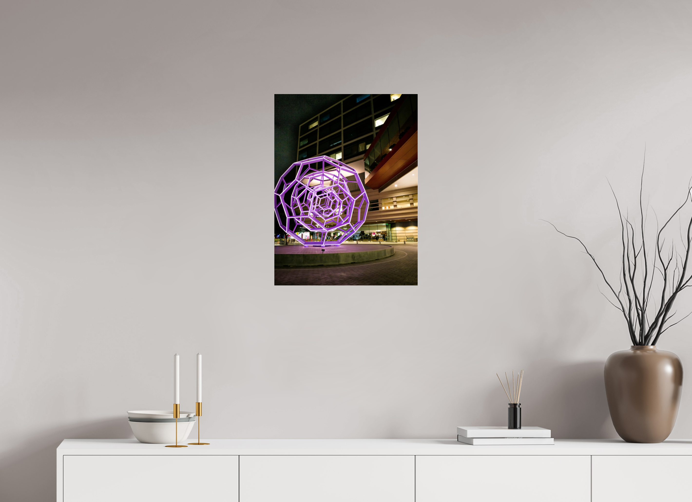 18 x 24″, Photo Print Under Acrylic Glass Stanford Hospital