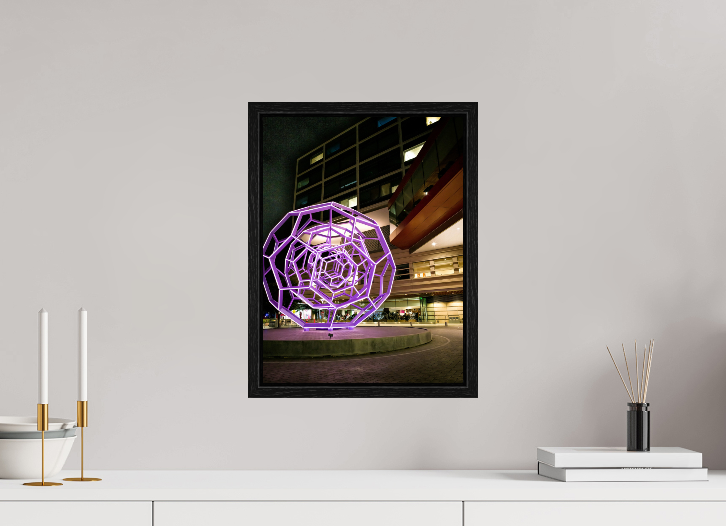 12 x 16″, Floater Frame Stanford Hospital