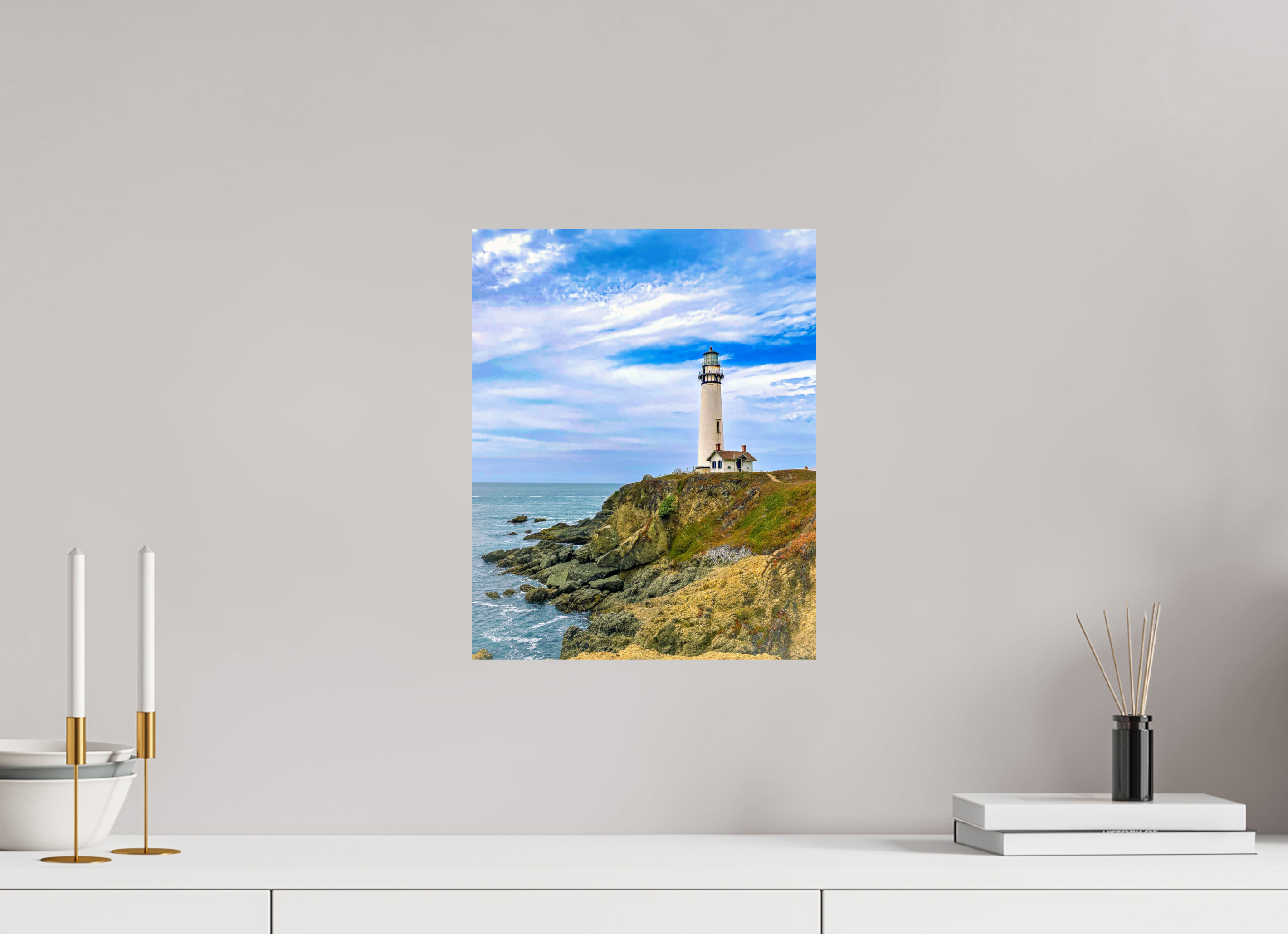 12 x 15″, Photo Print On Fuji Crystal DP II Pigeon Peak Lighthouse