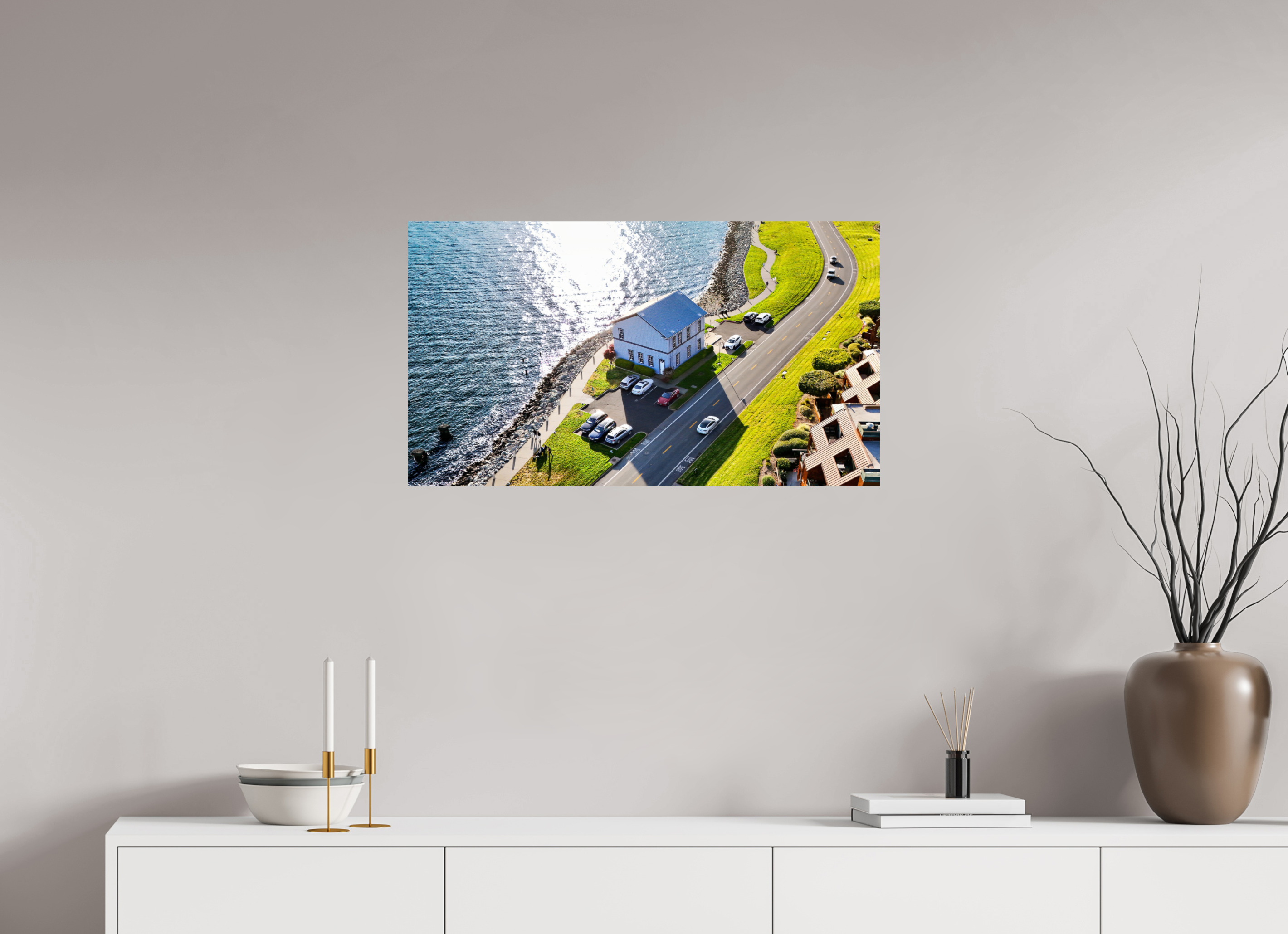 32 x 18″, Photo Print On Fuji Crystal DP II Tiburon Coast
