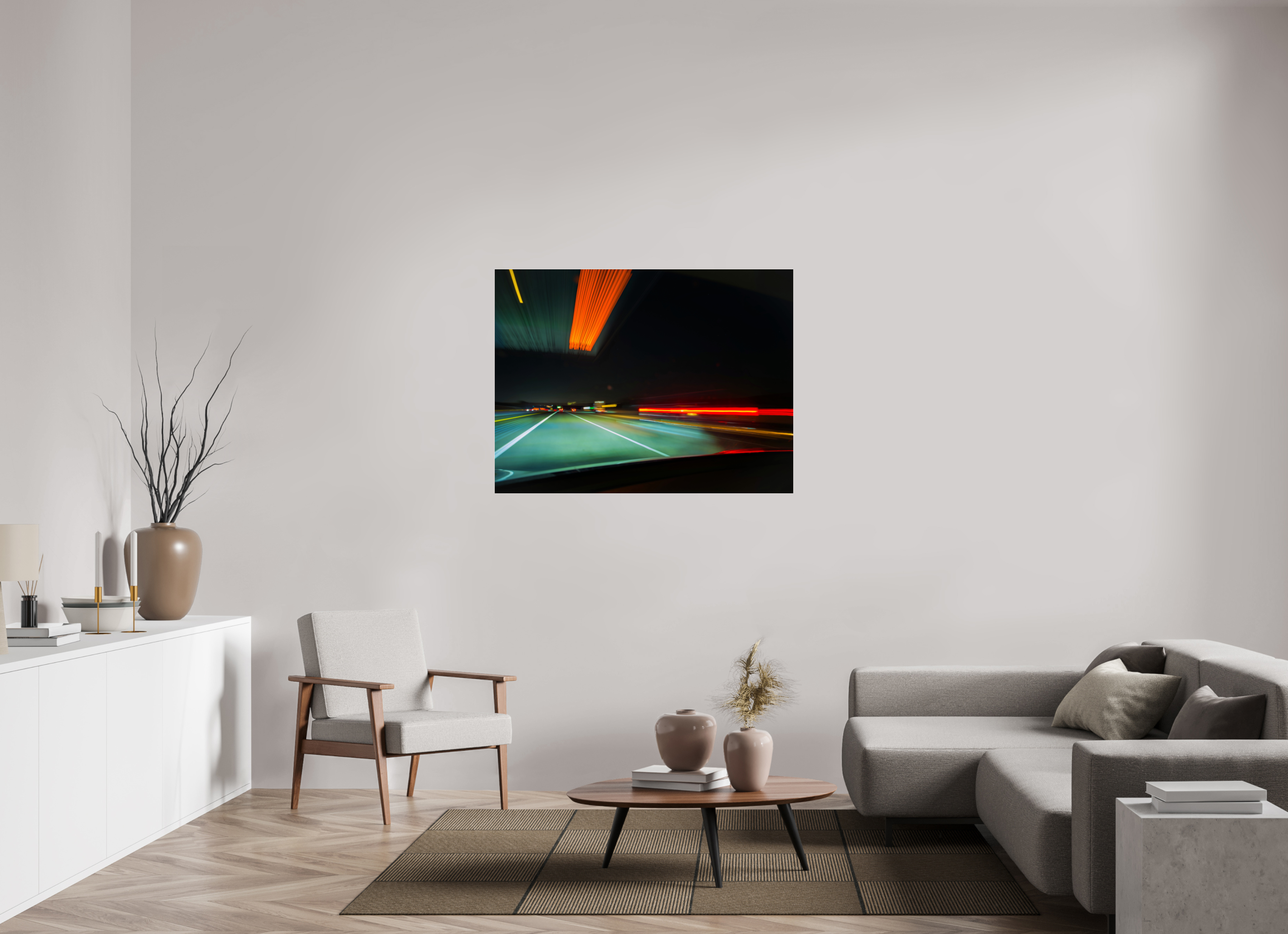 48 x 36″, Photo Print Under Acrylic Glass Midnight Ride